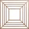 Ekena Millwork Raven Wood Fretwork Pierced Ceiling Medallion, Wood (Paint Grade), 24"OD x 8 3/4"ID x 3/8"T CMWP24X24X0375RAMF - alternate 1